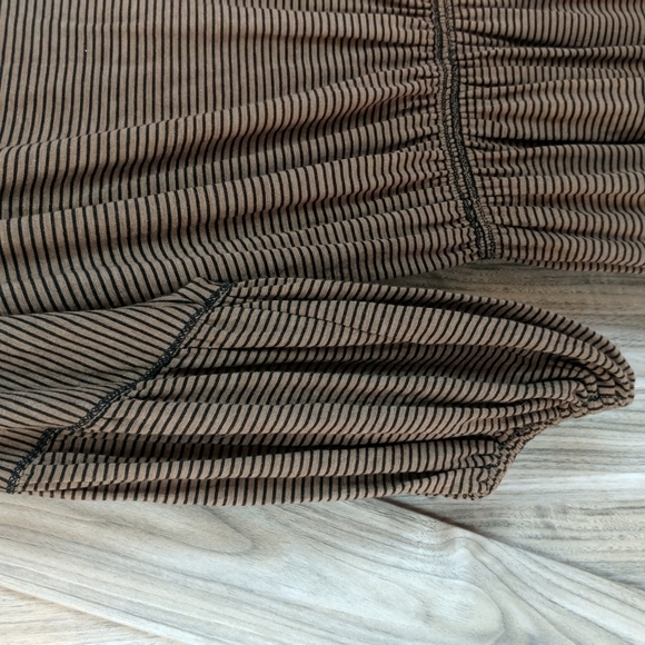 Max Studio Women's Striped Drop Waist Dress Size Medium - NO BELT - Picture 3 of 6